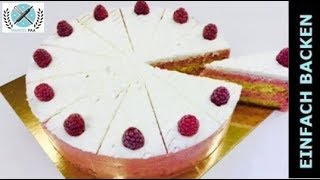 Himbeer Torte ohne Gelatine mit Agar Agar  Rezept [upl. by Reddy525]