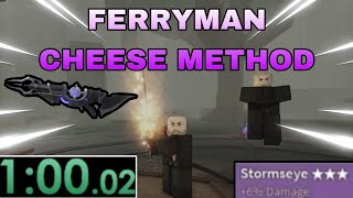 Ferryman Cheese EASY STORMSEYE  Deepwoken [upl. by Lehcyar567]