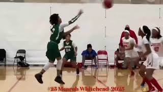 Mearah Whitehead 25 co 2025🏀 McConnell Middle School GA 🎥 queenofhighlights👑 idonotownmusic [upl. by Schick]