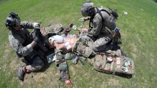 TCCC Training Care under fire and tactical field care [upl. by Akins199]