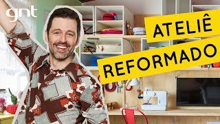 Dicas para ateliê Ambiente completamente reformado  Antes e Depois  Maurício Arruda [upl. by Macswan]