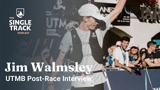 Jim Walmsley  UTMB Win Western States Reflections Training Advice [upl. by Enelez]