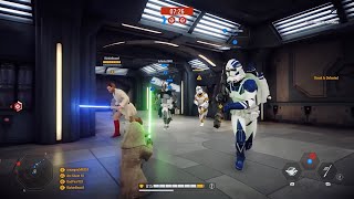 Star Wars Battlefront 2  Hero Showdown Gameplay No Commentary [upl. by Berneta]