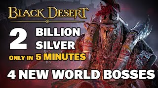 ⭐ BDO  BROKEN  Four New World Bosses  Bulgasal  Uturi  Sangoon  Golden Pig King [upl. by Ahs]