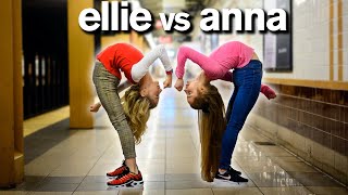 Dance Moms Elliana Walmsley vs Anna McNulty ABC ACRO CHALLENGE [upl. by Cerelly]