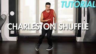 How to do the Charleston Shuffle Hip Hop Dance Moves Tutorial  Mihran Kirakosian [upl. by Moia]