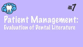 Patient Management  EvidenceBased Dentistry  INBDE ADAT [upl. by Harehs12]