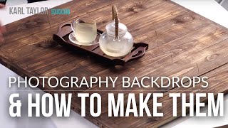 Photographic Backdrops and How to Make Your Own [upl. by Naelopan250]