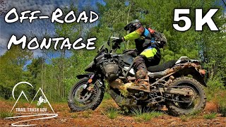 Suzuki VStrom 650 Off Road Montage  S3 E9 [upl. by Kerby]