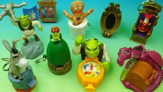 2001 SHREK set of 9 BURGER KING MOVIE COLLECTIBLES FULL COLLECTION VIDEO REVIEW [upl. by Ahsiya]