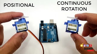 Positional vs Continuous Rotation Servo Motors [upl. by Hulbig]