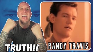 FIRST TIME Hearing Randy Travis  Forever And Ever Amen  This Packs A Punch [upl. by Haduj109]