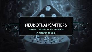 Neurotransmitters  Biopsychology [upl. by Patricia370]