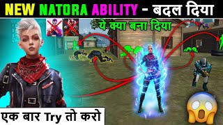 🤯NATORA Character Ability Test amp Detail OB42  NATORA Character Tips amp Tricks  Part  9 [upl. by Ashling]