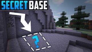 Minecraft How To Build A Secret Base Tutorial 3 [upl. by Lewie]