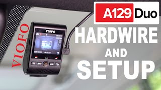 VIOFO A129 Duo Dash Camera 3Wire Hardwire Installation Unboxing and Setup  2019 Acura RDX ASpec [upl. by Zysk]