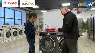 Bosch iDOS Washing Machine Technology  Telfords Electric Euronics Portlaoise [upl. by Thorley]