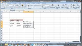 Fusionner des contenus de cellules fonction Concatener sur excel ou le quotampquot  Débutants [upl. by Alol]