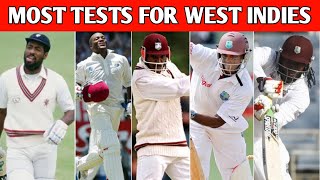 most Test matches for Wes Indies 💥 [upl. by Aiseneg]