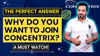 Concentrix Interview Questions and Answers  Why do you want to join Concentrix [upl. by Dido]