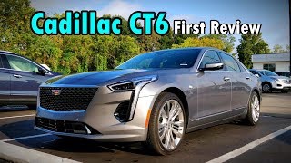 2019 Cadillac CT6 Platinum FIRST REVIEW  Caddys Flagship Gets UPGRADED [upl. by Briney]