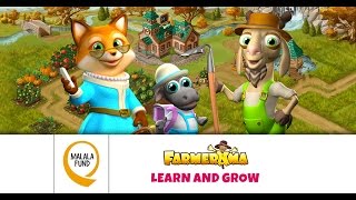 Farmerama  Learn and Grow [upl. by Karen]