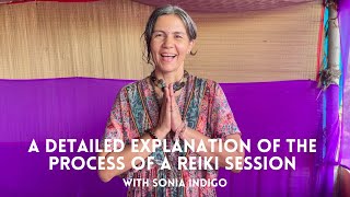 Reiki Energy Healing Session Explanation I Sonia Indigo [upl. by Ailimat]