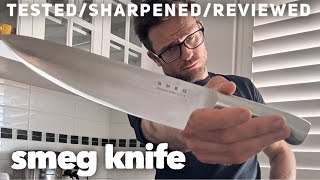 The Smeg Kitchen Knife Tested [upl. by Aiekan50]