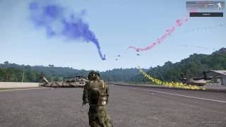 Arma 3 Tanoa Formation Flight Day 2 [upl. by Anwad919]