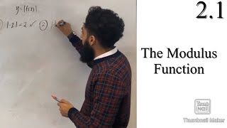 Edexcel A level Maths 21 The Modulus Function [upl. by Drusilla450]