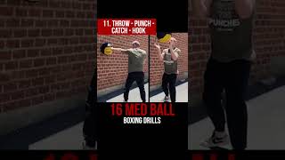 16 Med Ball Boxing Drills shorts [upl. by Goldarina]