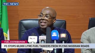 FG Stops 60000 LitreTankers From Plying Nigerian Roads [upl. by Yardna794]