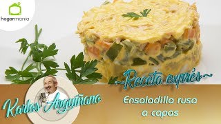 Receta de Ensaladilla rusa a capas por Karlos Arguiñano [upl. by Epp]