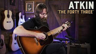 Atkin The Forty Three – J43 – Baked Sitka amp Mahogany Demo with Matt Chulka [upl. by Ryan334]