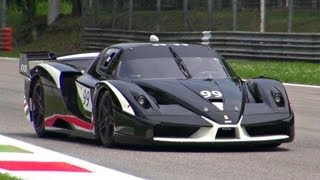 Ferrari FXX Evolution PURE SOUND [upl. by Aisatan363]