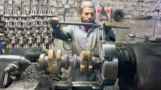 This man is Genius Genius Process of Manufacturing amp Machining Crankshaft Production of Crankshaft [upl. by Aicertal152]