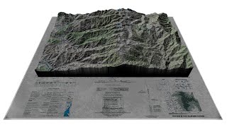 Visualizar una carta topográfica en 3D con ArcGIS Pro [upl. by Jollanta]