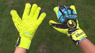 Goalkeeper Glove Review Uhlsport Speed Up Now SuperGrip [upl. by Ertemed]