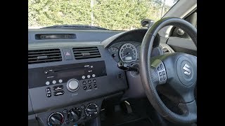 How to remove the radio from a Suzuki Swift [upl. by Lindbom248]