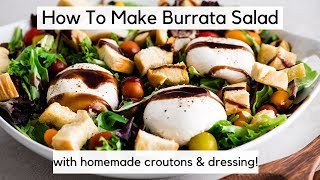 Burrata Salad Recipe [upl. by Wolcott]