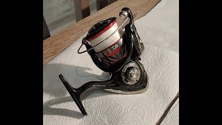 Serwis kołowrotka daiwa ninja lt 4000c [upl. by Aisul]