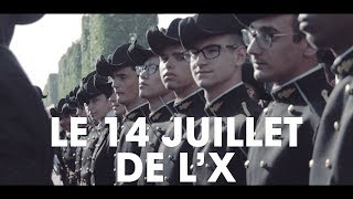 Le défilé des élèves polytechniciens  Bastille Day Parade [upl. by Hna108]