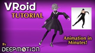 VRoid Animation Tutorial  Turn Any Video Into Animation  by DeepMotion [upl. by Liemaj]