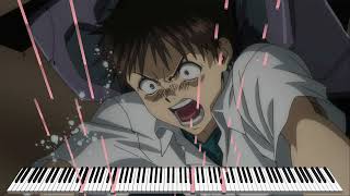 Evangelion  Decisive Battle Piano Cover [upl. by Lirbaj590]