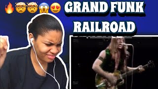 FIRST LISTEN TO GRAND FUNK “RAILROAD”  REACTION 🔥MIND BLOWING 🤯🤦🏽‍♀️ [upl. by Ladnyc485]