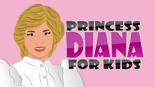 History for Kids A Princess loved by Millions Watch a biography with fun facts on Princess Diana [upl. by Anees]