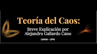 Teoría del Caos en los procesos sociales [upl. by Emmery179]