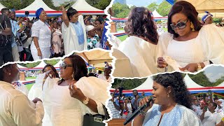 Tagoe Sisters amp Obaapa Christy Got all the NPP Heavyweights on Dance floor during their performance [upl. by Sheela321]