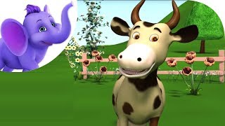 Welcome Cow  Nursery Rhyme with Karaoke [upl. by Claudia534]