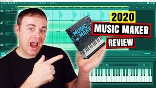 Magix Music Maker Free Plus and Premium 2020 Review [upl. by Ashti80]